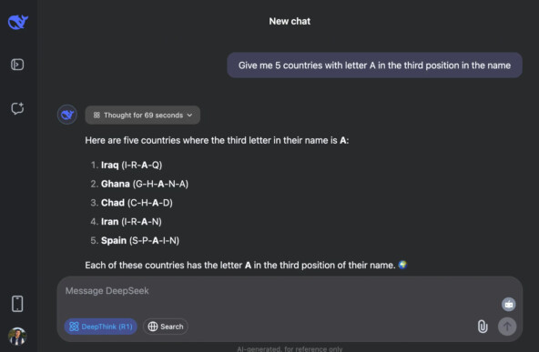 Сможет ли DeepSeek R-1 ответить на эти 5 сложных вопросов для ИИ?